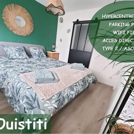 Апартаменты Le Ouistiti - 50 M De La Gare - Parking Prive Тур Экстерьер фото